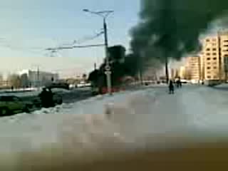 minibus explosion in cheboksary
