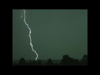 lightning strike. 5000 fps (slow motion)