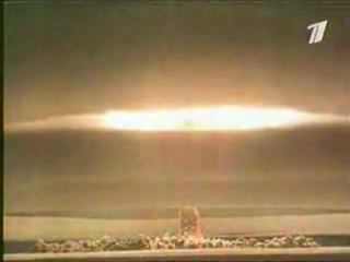 tsar bomb kuzkina mat 50 megatons - the most powerful thermonuclear explosion in history