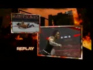 jeff hardy vs triple h vs edge triple threat wwe championship armageddon 2009