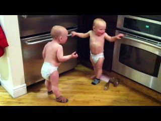 arrow in the kitchen conversation of two twins :d