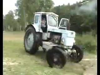 parody of top gear - tractor t40 or asshole and t40